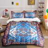 Ornate Geometric Floral Motifs. Bedding Sets Duvet Cover Sets Duvet Covers Pillowcases(1 * Duvet Cover 2 * Pillowcases, Without Duvet Insert)