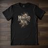 Memento Mori Shirt - Dark Art Skull T-Shirt, Gothic Clothing, Philosophical Death Reminder Tee, Macabre Fashion, Goth Apparel