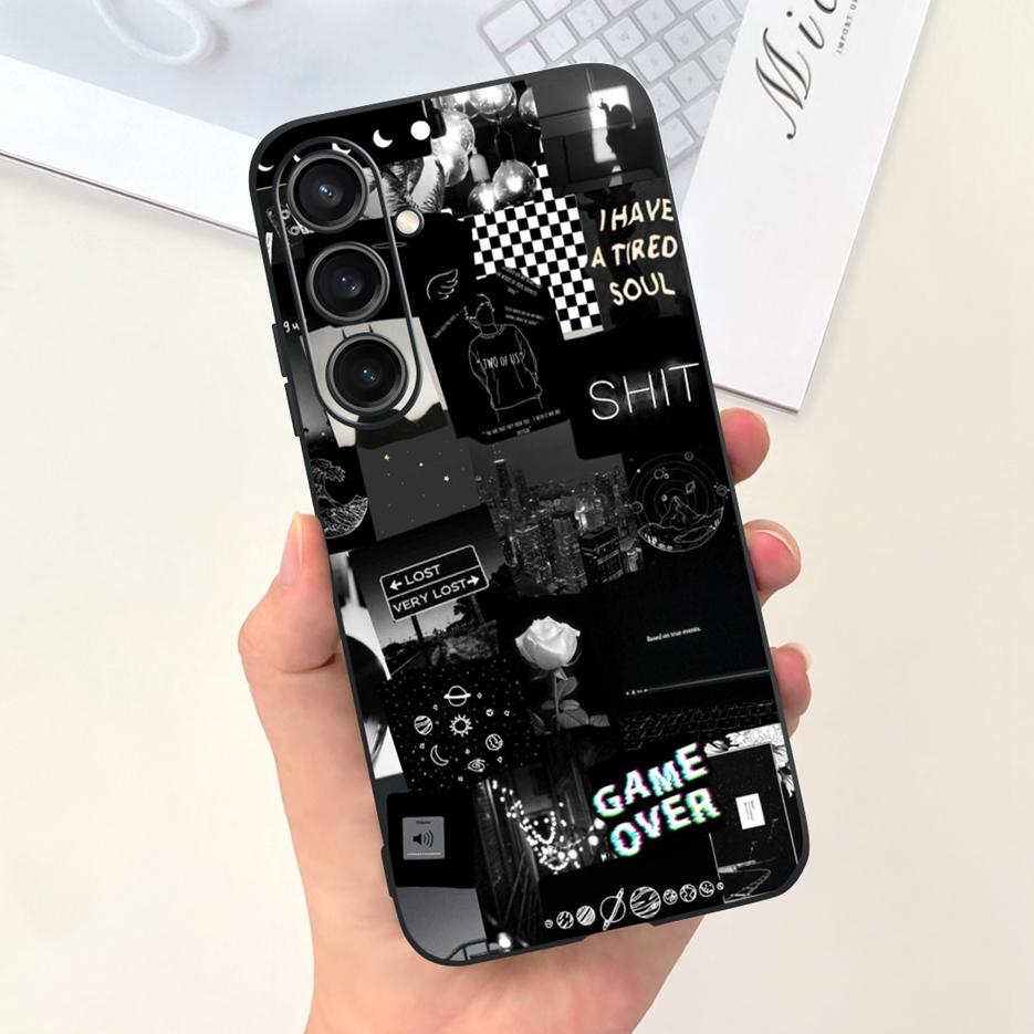 For Samsung Galaxy A55 Case A15 A25 A35 5G Stylish Candy Painted Cover Soft TPU Phone Case For Samsung A15 Galaxy A25 2023 Shell
