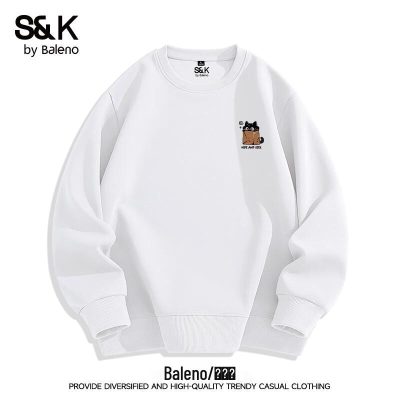 

Baleno S&K Series Unisex JPB Black Cat Print Oversized Round Neck Sweatshirt 3XL