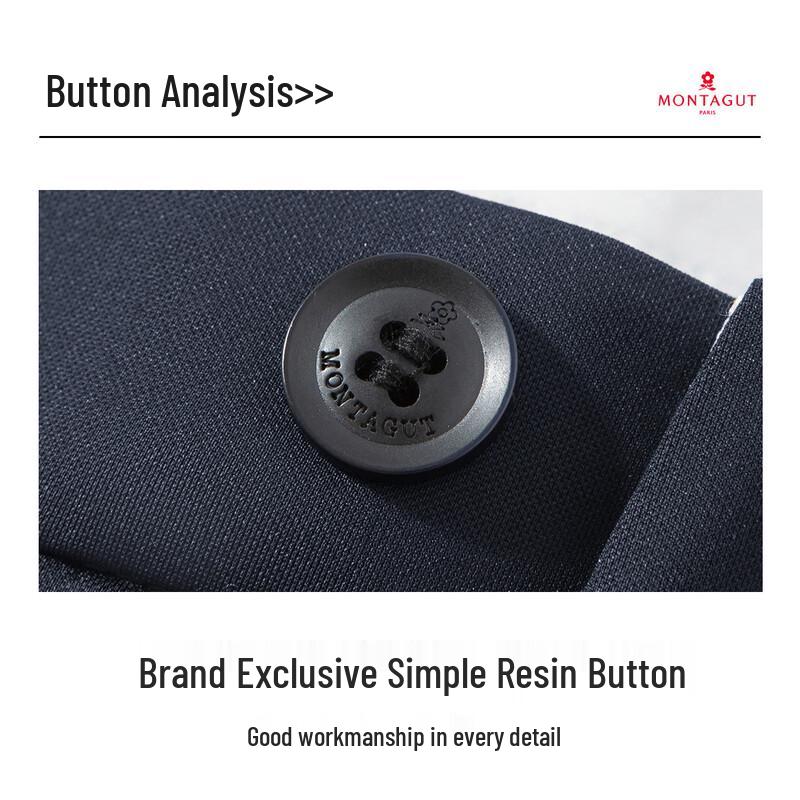 MONTAGUT Men's Silk Blend Lightweight Business Casual Pants