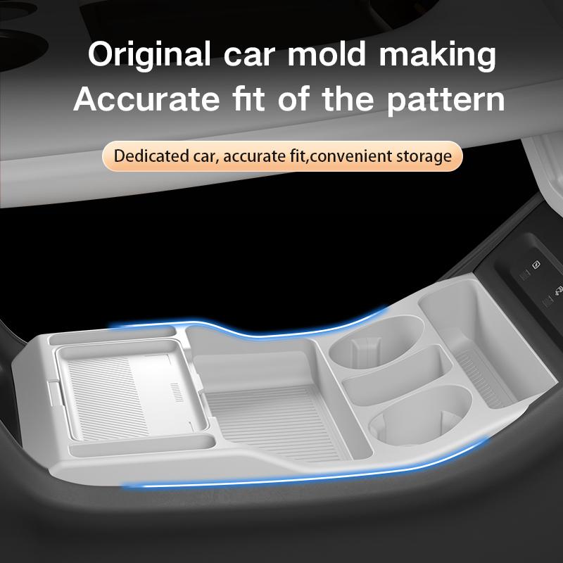 Suitable for Changan Qiyuan Q07 Central Control Under The Storage Box Storage Box Lower Layer Car Supplies Decoration