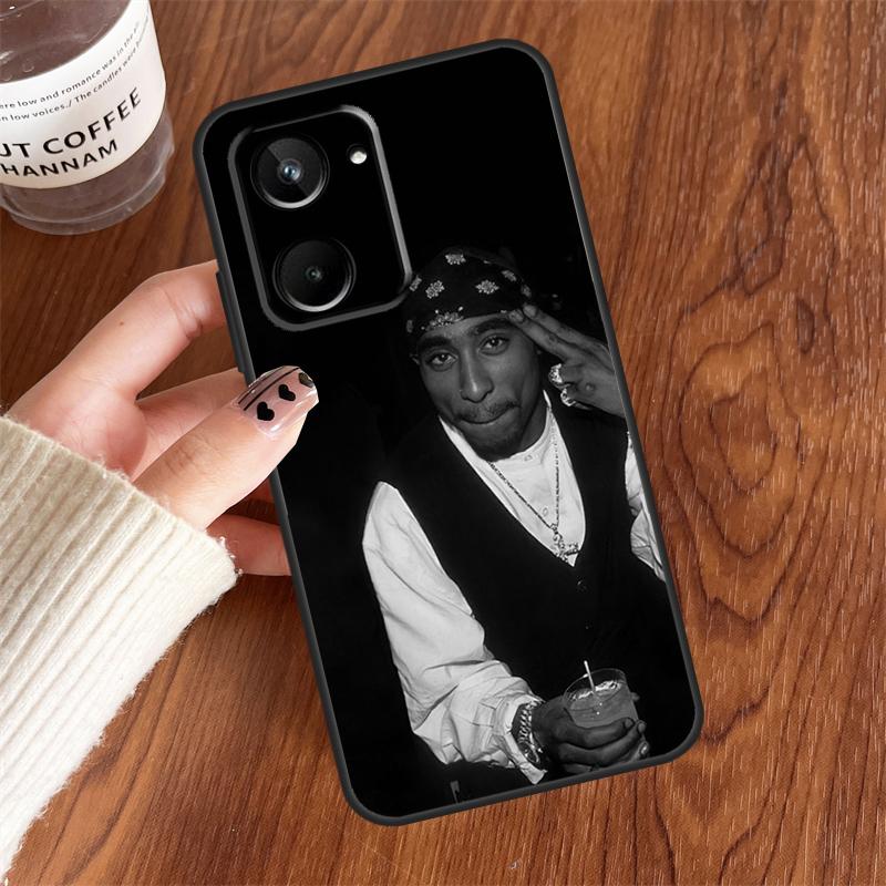 Rapper 2pac Singer Tupac For Realme 15 Pro GT7 GT6 10 11 12 13 14 Pro Plus C75 C71 C65 C63 C61 C53 C67 C35 C55 Case
