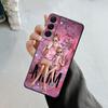Shell For Samsung Galaxy S23 S22 S21 S20 Fe Ultra S10 S9 S8 Plus Note 20ultra 10plus Case Cover Mom Princess Baby Girl Woman