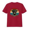 Unisexs Scottish Highland Cow Cattle Hairy Retro For Lovers T Shirt Black Vintage Washed Stretched Stylish Fashion Vintage
