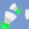 4pcs Light Weight LED Lighting Sport Badminton Night Training LED Glow Shuttlecocks For Outdoor Sports Easy to Use