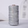 Gold und Silber Makramee-Schnur 3mm