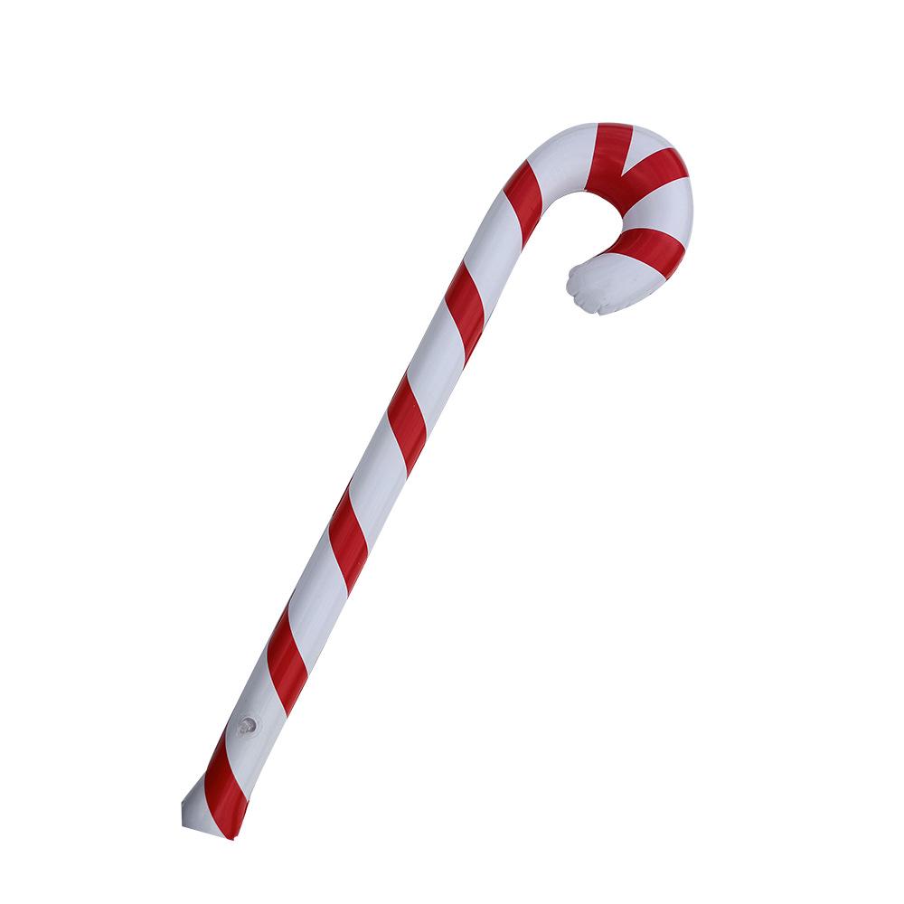 PVC Inflatable Christmas Candy Cane Decoration for Kids