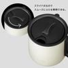IRIS OHYAMA 360ml Vacuum Insulated Mug with Keeps Drinks Hot or Cold or Higher Cold or Simple Office 2 Lightweight Cafe Days Lid, (Heat Retention