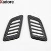 Car Front Upper Air Condition Vent Outlet Cover Trim For Honda CRV CR-V  2024 Carbon Fiber Interior Mouldings Accessories