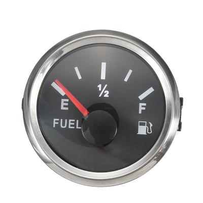 Universal Boat Vechile Fuel Level Gauge Marine Yacht Trim Tank Indicator 52mm 12/24V 0-190 Ohms