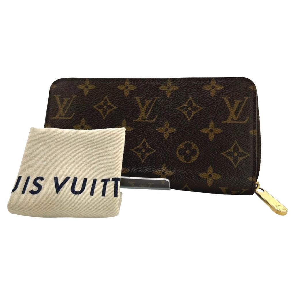 Louis Vuitton Monogram Zippy Wallet Long Wallet Purse Monogram Canvas M42616 Used