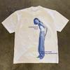 2000s Vintage Y2k Streetwear Style Graphic Print Tshirt Unisexs Shortsleeve Round Neck Summer Tee Fashionable Aesthetic Shirt
