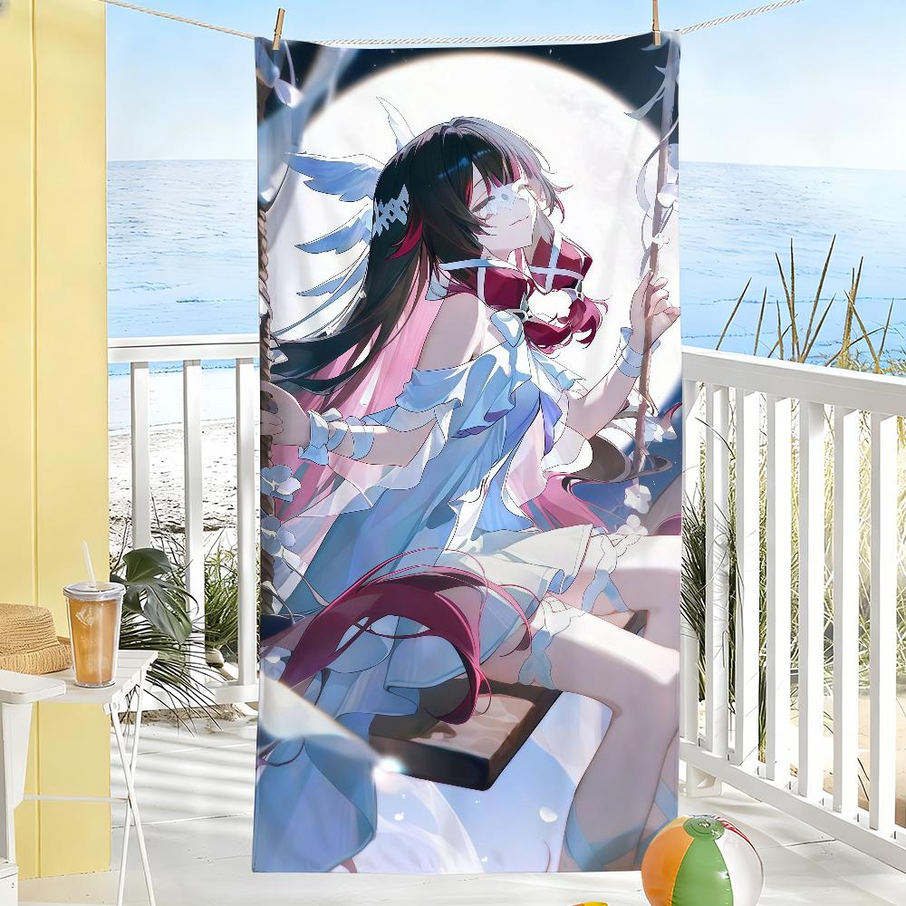 Game Genshin Impact Columbina Towel Drying Bath Towel Applicable To Light Swimming Camping Yoga Beach Out
