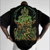 2026 New Hot Selling Fashion Boy Tshirt  Dragon Ball Z Super Saiyan Son Goku Mens Loose Fit Street Summer Casual Anime Top