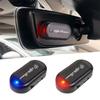 For Alfa romeo giulietta giulia stelvio 156 gt 159 147 1pcs Car Led Security Light Solar Powered Caution Lamp Anti-Theft Lamp zl9