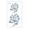 Waterproof Long-lasting Cute Peacock Feather Temporary Tattoo Stickers for Women