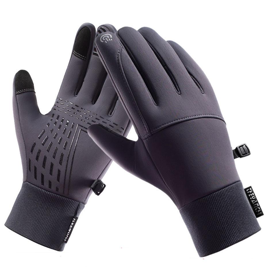 GTUBIKE Winter Gloves Men Women Warm Touch Screen Gloves Outdoor Sports Windproof Waterproof Cycling Skiing Fishing Gloves