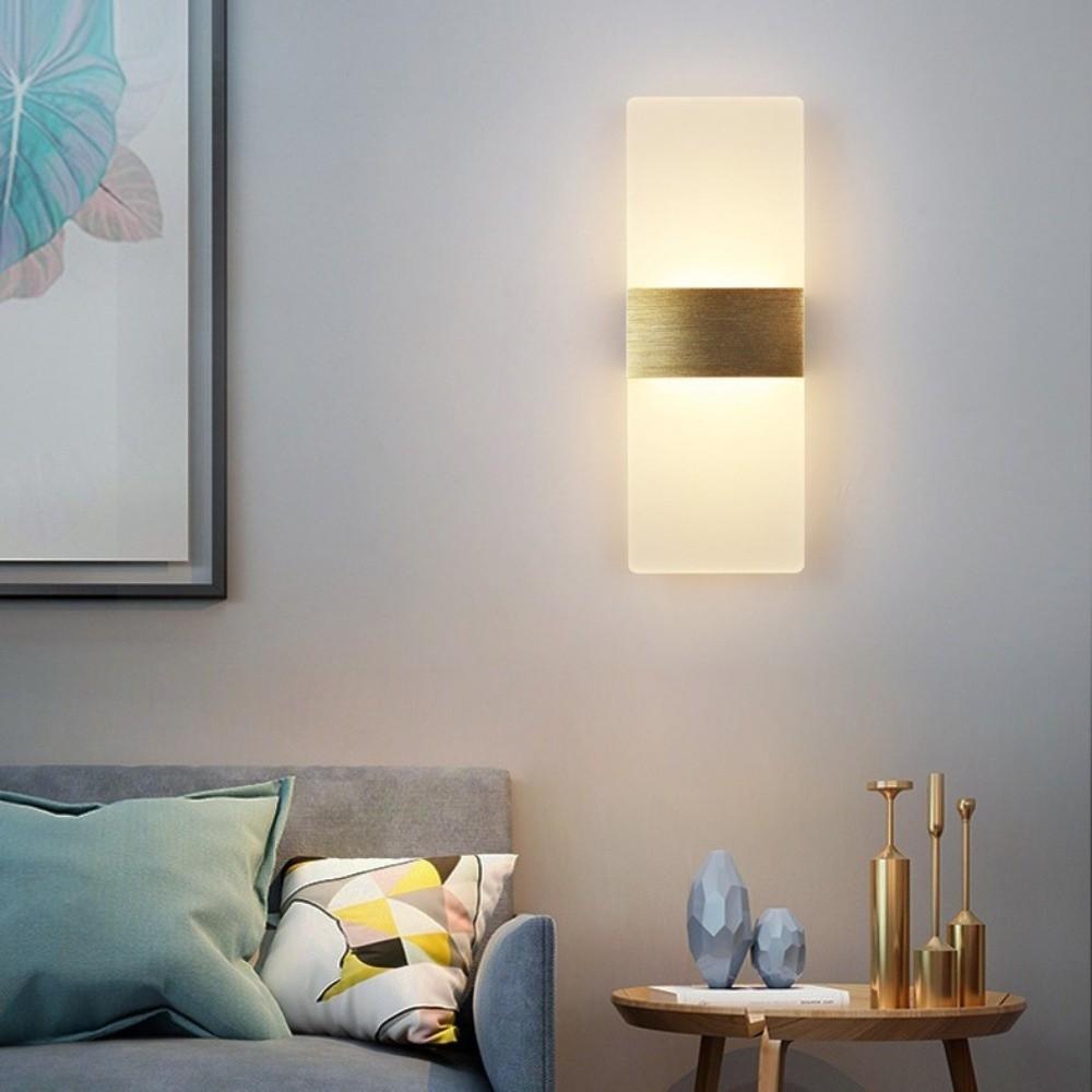 Acrylic Material Wall Sconce Lamp AC 220V Indoor Wall Light LED Wall Lamp Balcony Lighting