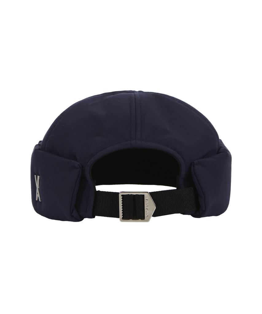 Bajal Heavy Padded Studded Logo Watch Cap Navy