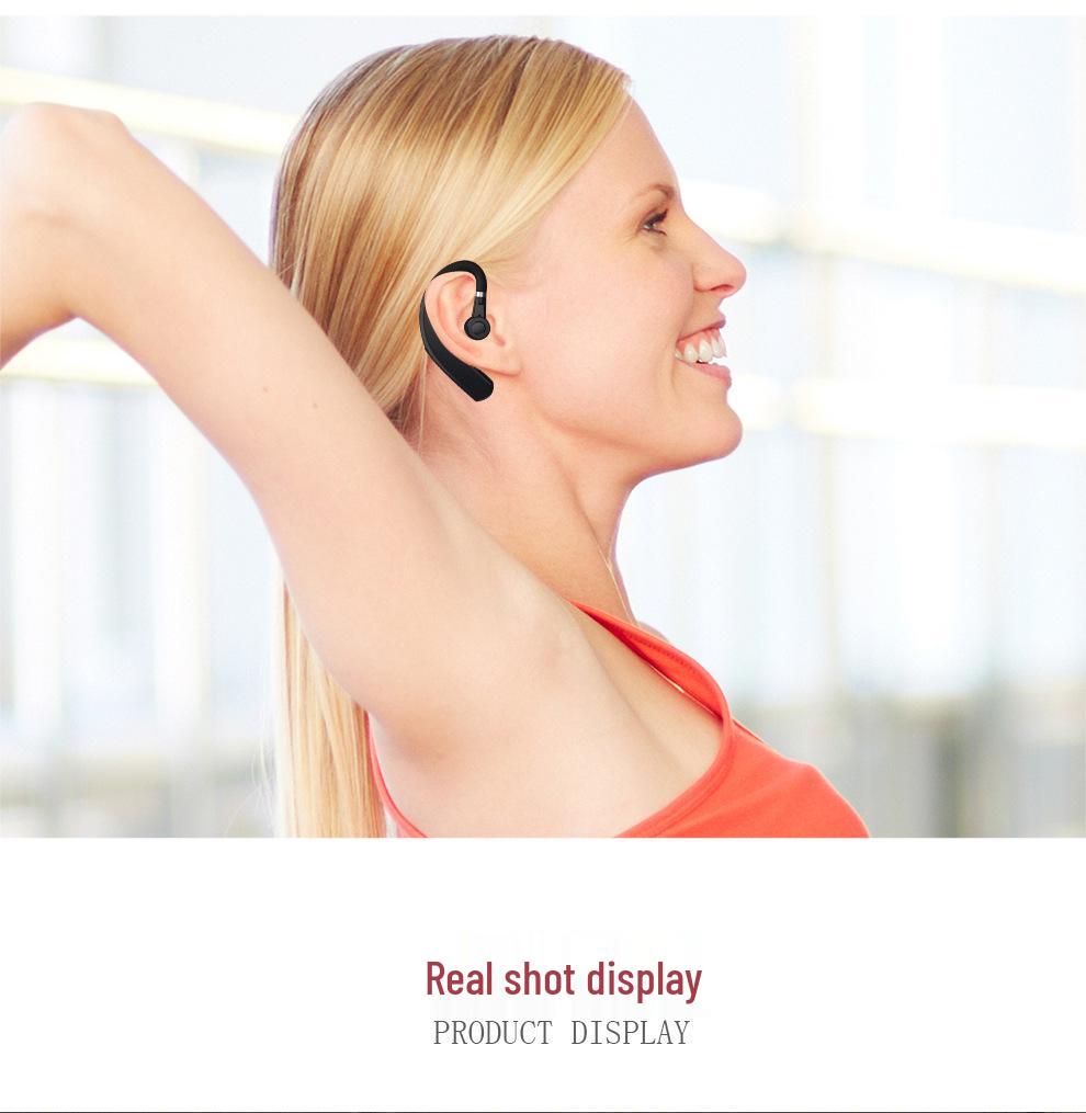High-Performance Wireless Car Sports Ear-hook Bluetooth Headset with Long Battery Life