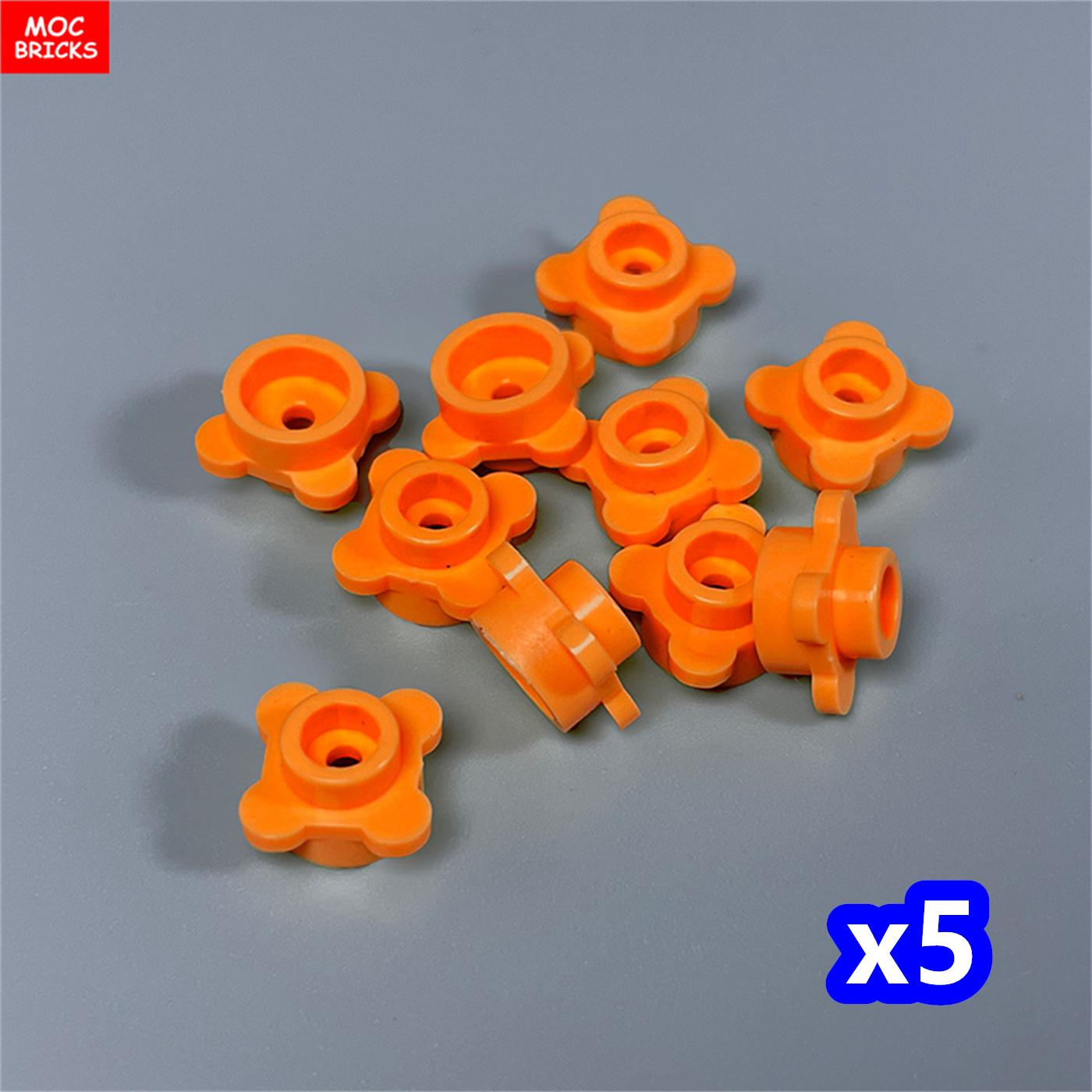 

50pcs MOC Bricks DIY plant Plate Round 1x1 Flower Jungle Garden Tree House Scene 33291 Educational Building Blocks Children Presents