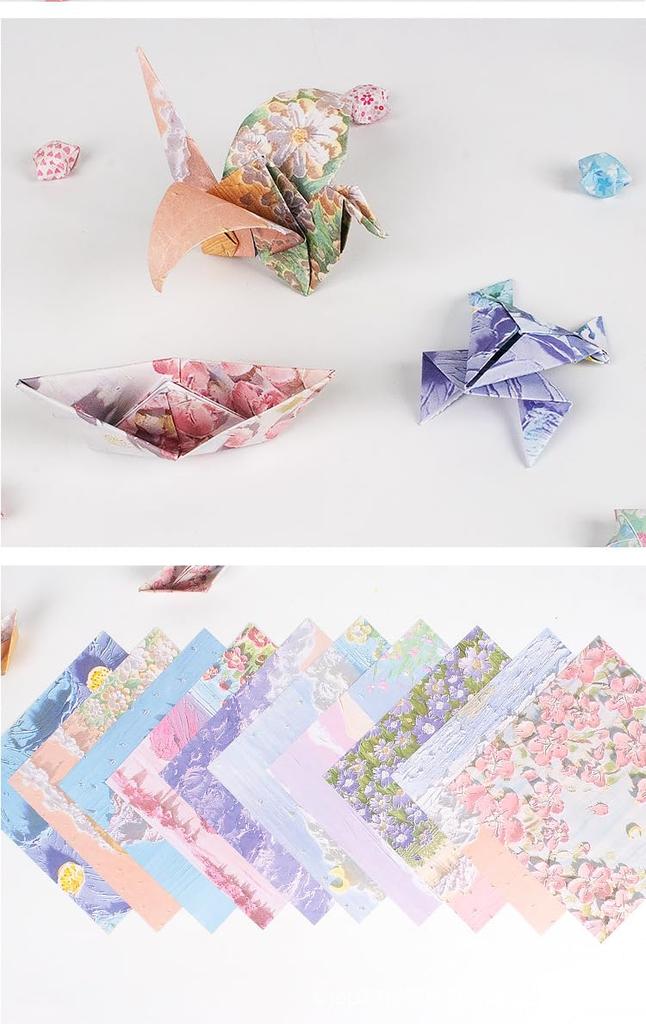 Bethany Home Origami 240 15cm Craft DIY 10 Oil Painting for Making Paper Day Origami Paper, Sheets, Square, Paper, Paper, Double-Sided, Colors, Style,