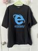 Vetements Ecstasy Logo Print T-Shirt Oversize Heavy Black Size S Unisex T-Shirt