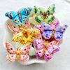 10PCS Resin Cartoon Colorful Butterfly Flatback Stone Decor Scrapbook DIY Bow Figurine Accessories Jewelry Making Crafts