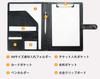 Clipboard Folder PU Conference Pad Clip File Binder A4 Desk Pad Signature Folder A4 Document Folder Contract Signing Only Office Supplies (Black)