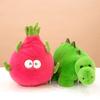 Creative Dragon Fruit Plush Toy Stuffed Animal Super Soft Short Plush Dinosaur Doll 45cm