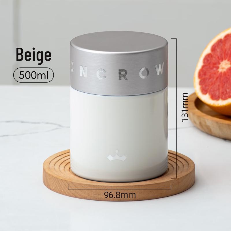 CNCrown 500ml Magnetic Insulated Food Jar