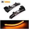 2Pcs Dynamic Rearview Mirror Indicator Lamp Turn Signal Light for Land Rover Discovery 4/LR4 L462 Range Rover Sport Evoque MK IV