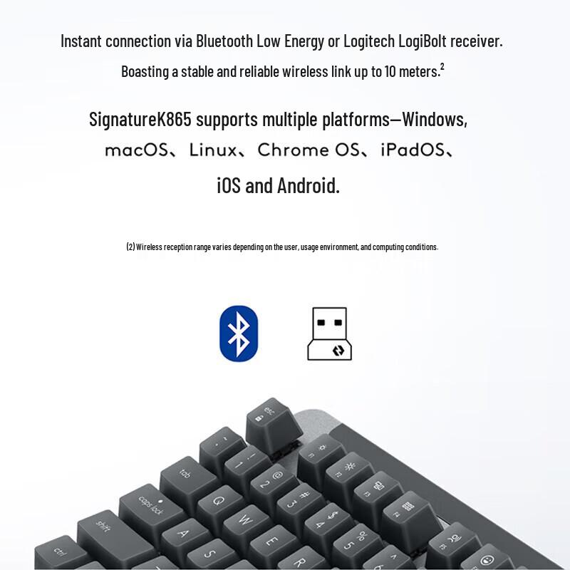 Logitech K865 Dual Mode Mechanical Keyboard