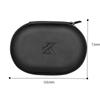 Borsa Porta Auricolari KZ Scatola Quadrata/Ovale per Cuffie Custodia per Auricolari da Viaggio Interno Esterno Accessori Con Cerniera