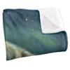 Aurora Silky Howling Wolf Supersoft Blanket