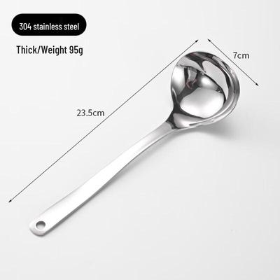 ZISIZ 304 Stainless Steel Soup Ladle Set