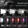 Multifunctional Portable LED Searchlight Flashlight