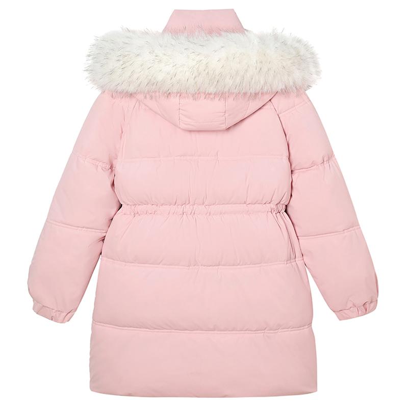Fashion Winter Coats Woman Long Parkas Hooded Faux Fur Collar Thick Warm Women's Jackets