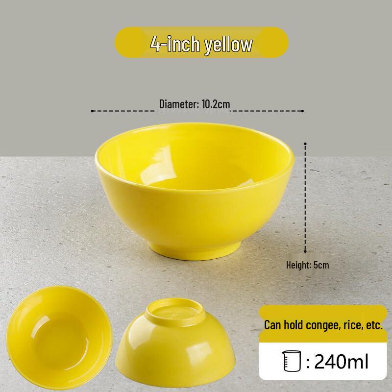 

Commercial Melamine Rice Bowl
