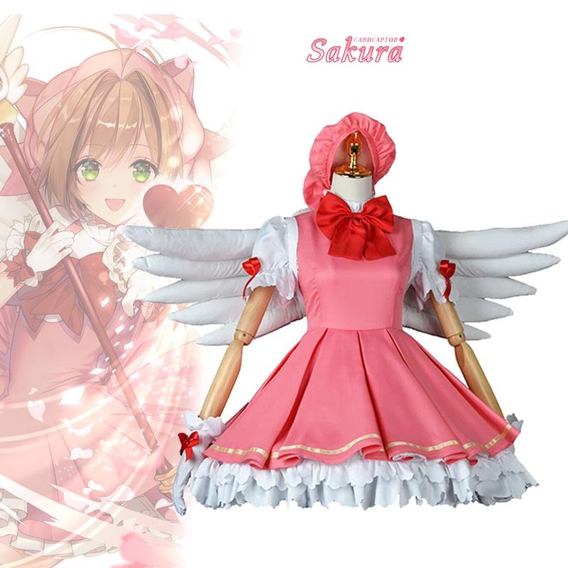 Kleines Sakura Cosplay Kostüm Erhältlich In Größen S Bis Xxxl