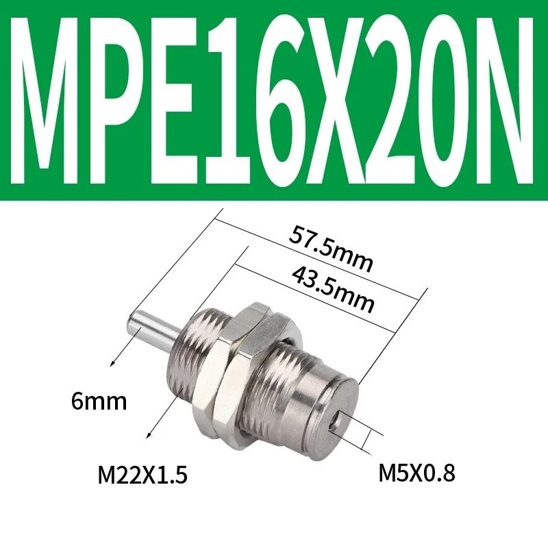 CJPB Serie Bohrung 4/6/10/15mm, Hub 5/10/15/20mm-B Miniatur-Mikro-Einfachwirkender Federzylinder mit Außengewinde