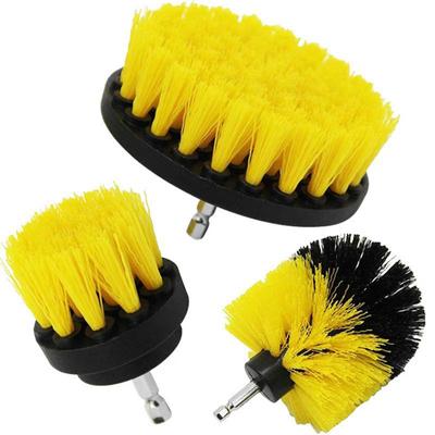 3 Stück Bohrbürsten Auto-Detailing-Kit, Weichborsten-Power-Scrubber-Bürstenset zum Reinigen von Auto, Boot, Sitz, Teppich, Polster und Duschtür