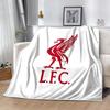 Liverpool Football Club Deken Warm Decor Geweldig Voor Kantoorstoel Bed Picknicks Vier Seizoenen Universeel Digitale Print