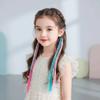 12pcs High-Elasticity Band Kids Bubble Braids Colorful Ponytail Holders Cheerleading Competitions