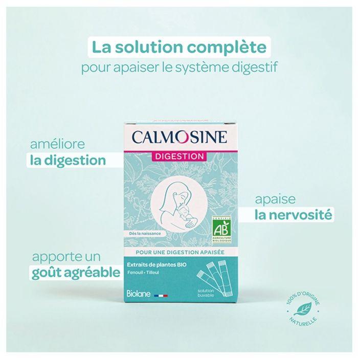 Calmosine digestion bio - boite de 12 sticks de 5 ml