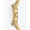 Michael Kors Mini Bryant Pavé Logo Gold-Tone Watch MK7540