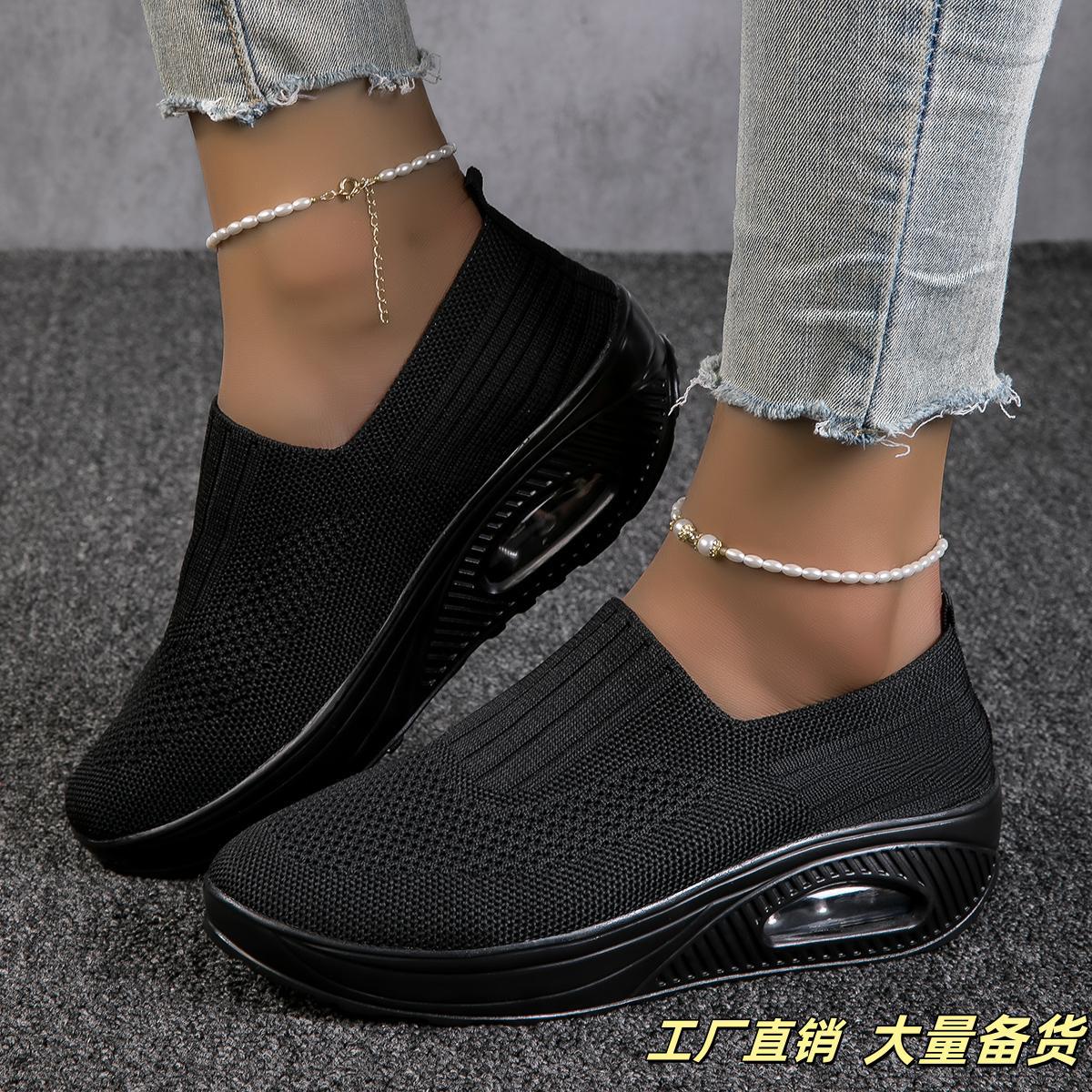 

Women s shoes kick fly weaving outdoor mesh air cushion sports Fujian shoes 36