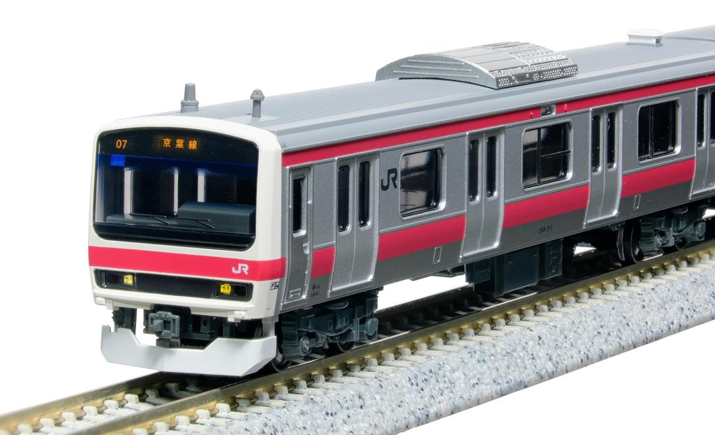 KATO N Gauge 209 Series 500 Keiyo Line Color Basic Special Edition Model 6-Car Set, Train, 10-1495