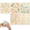 5/6Pcs Eco-Friendly Dishcloths Reusable Swedish Kitchen Dishcloths Super Absorbent Fast Drying Print Cleaning Dish Towels